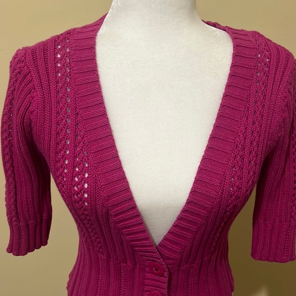 Cropped cardigan - Picture 3 of 8